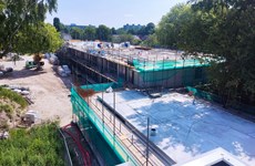 Afbeelding 4 van Wat gaat het hard!! De bouw van woongebouw "Andante" aan  de Di Lassostraat in Soest.